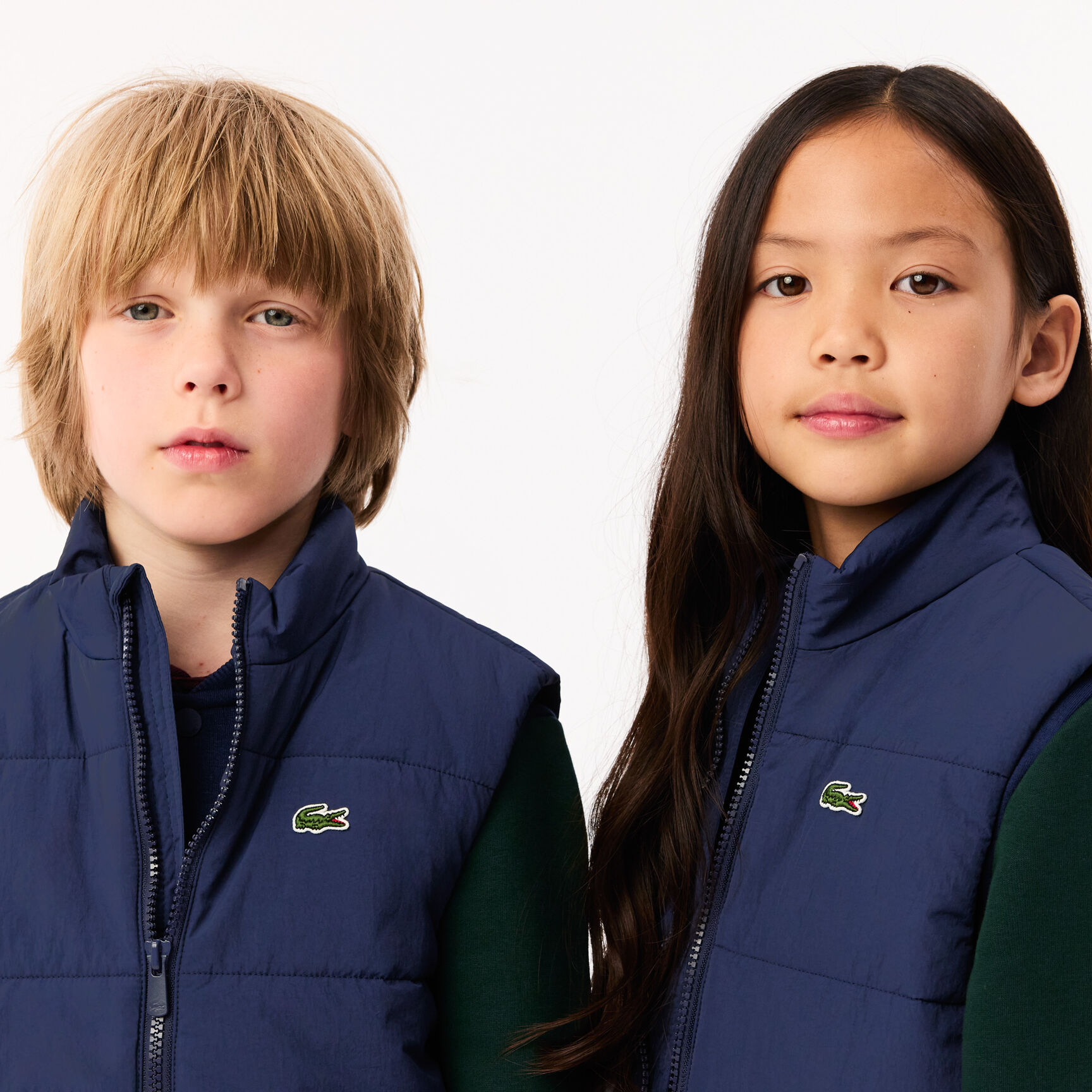 Kids' Lacoste Taffeta Vest Jacket