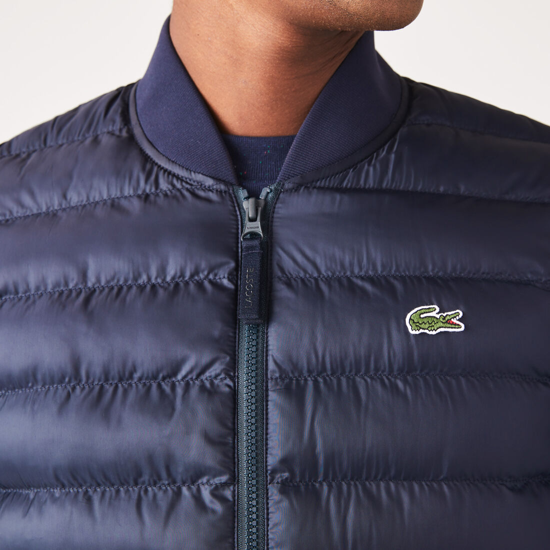 Men's Lacoste Padded Water-Repellent Vest Jacket Men's Lacoste Padded Water-Repellent Vest Jacket