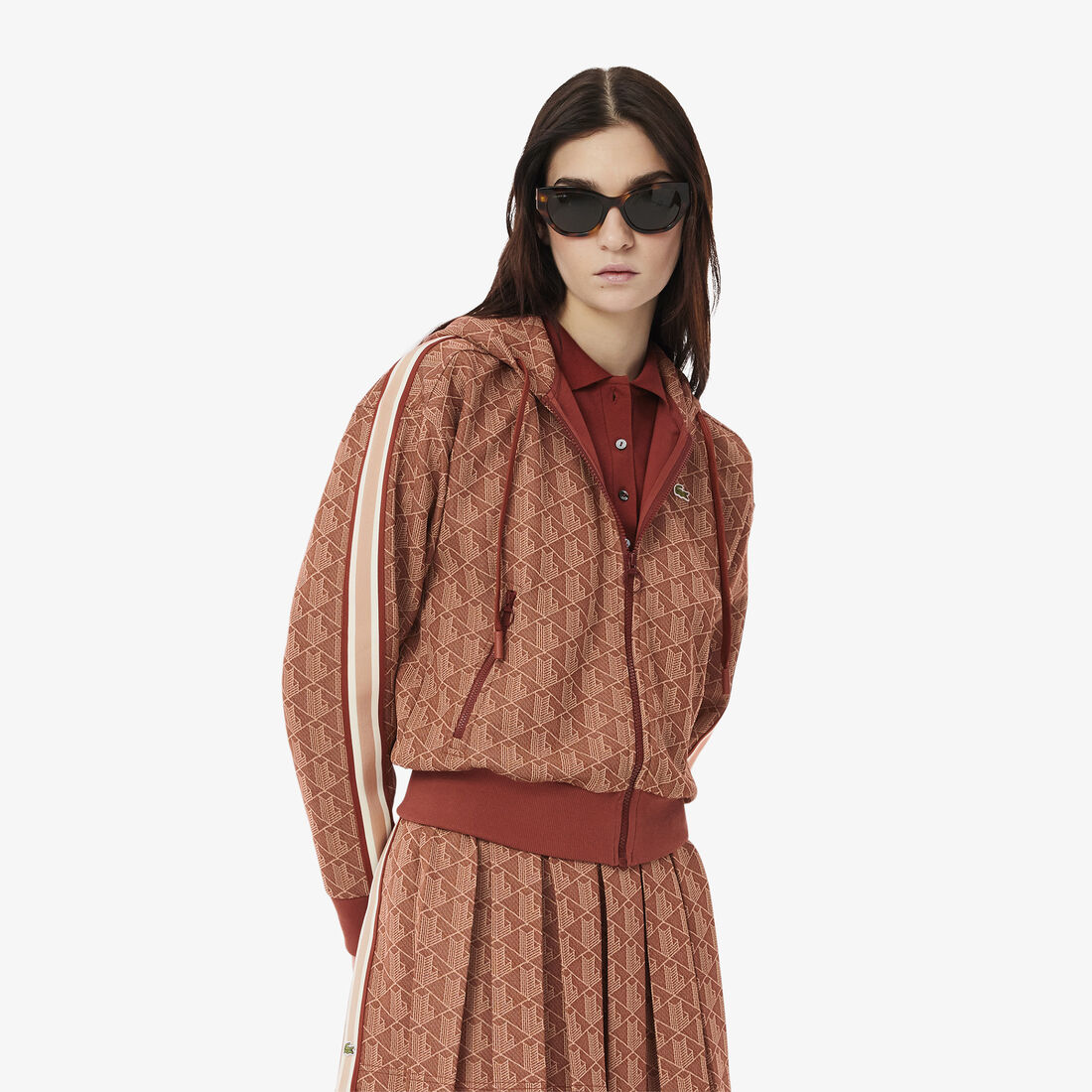 Jacquard Monogram Hoodie