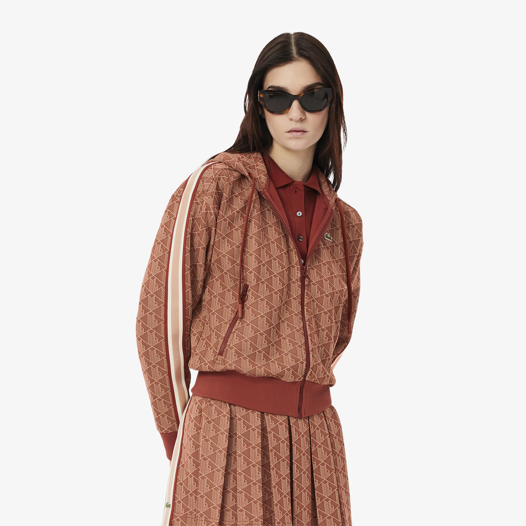 Jacquard Monogram Hoodie