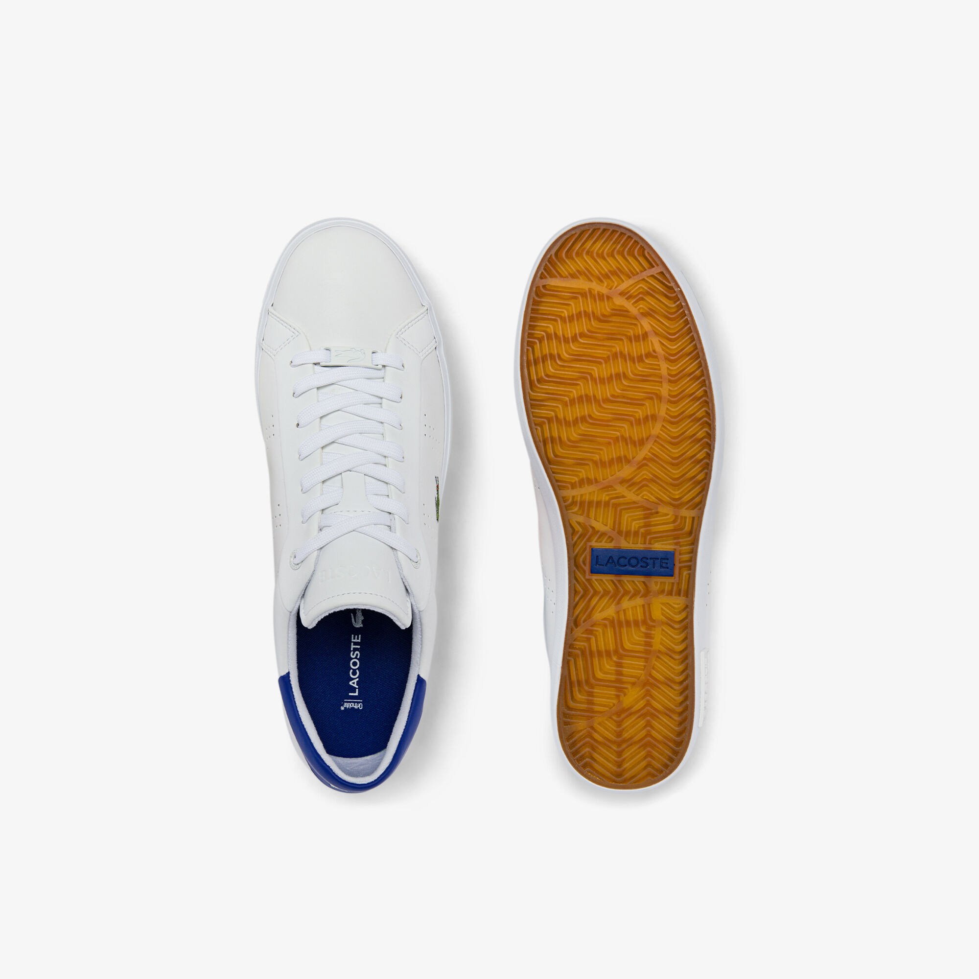 men's powercourt leather trainers