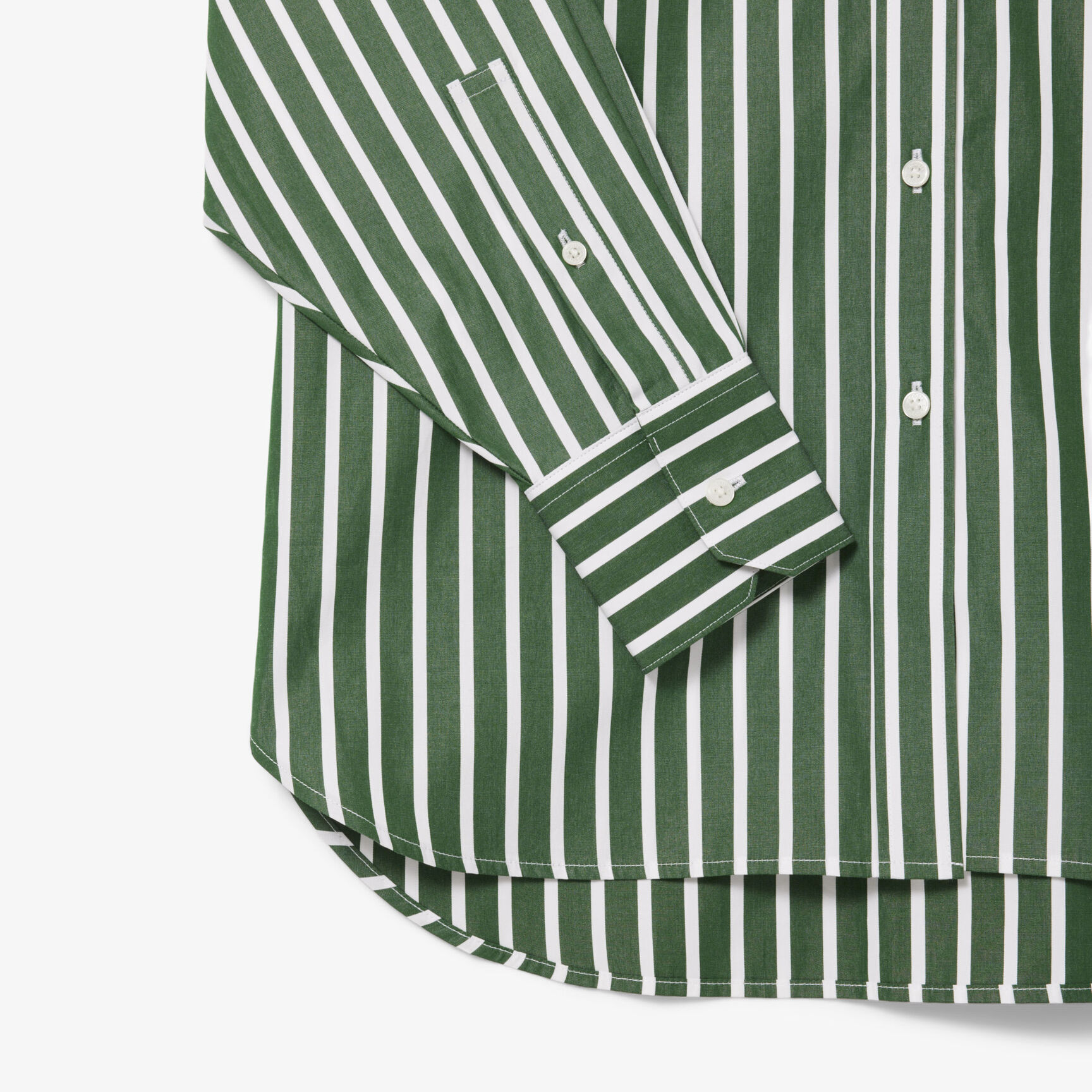 قميص بوبلين قطني كبير الحجم