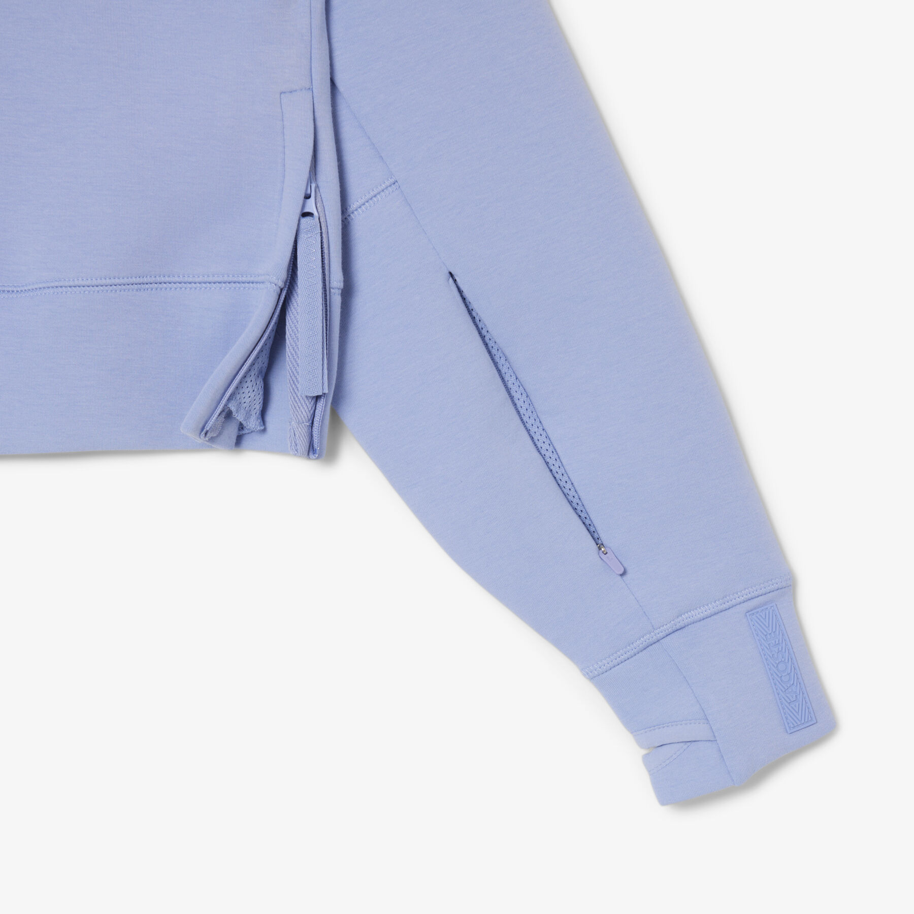Short Cut Cotton Hoodie