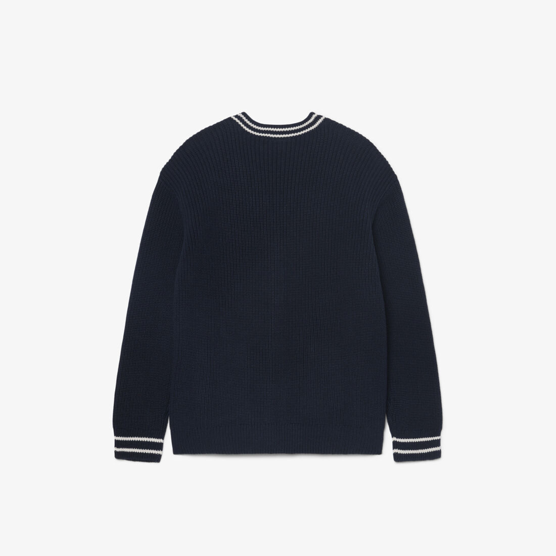 Cotton and Wool Cardigan lacoste cotton and wool cardigan