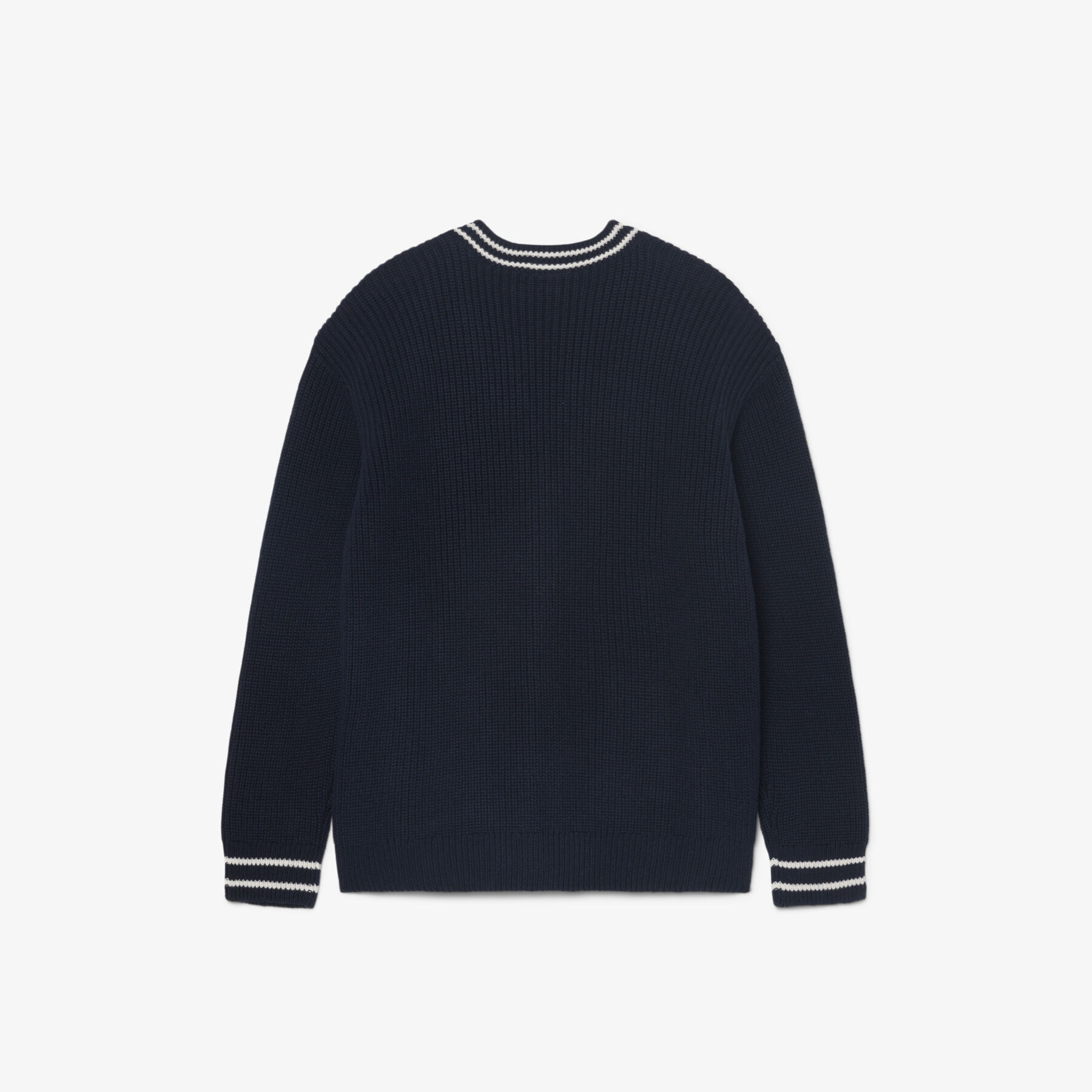 Cotton and Wool Cardigan lacoste cotton and wool cardigan