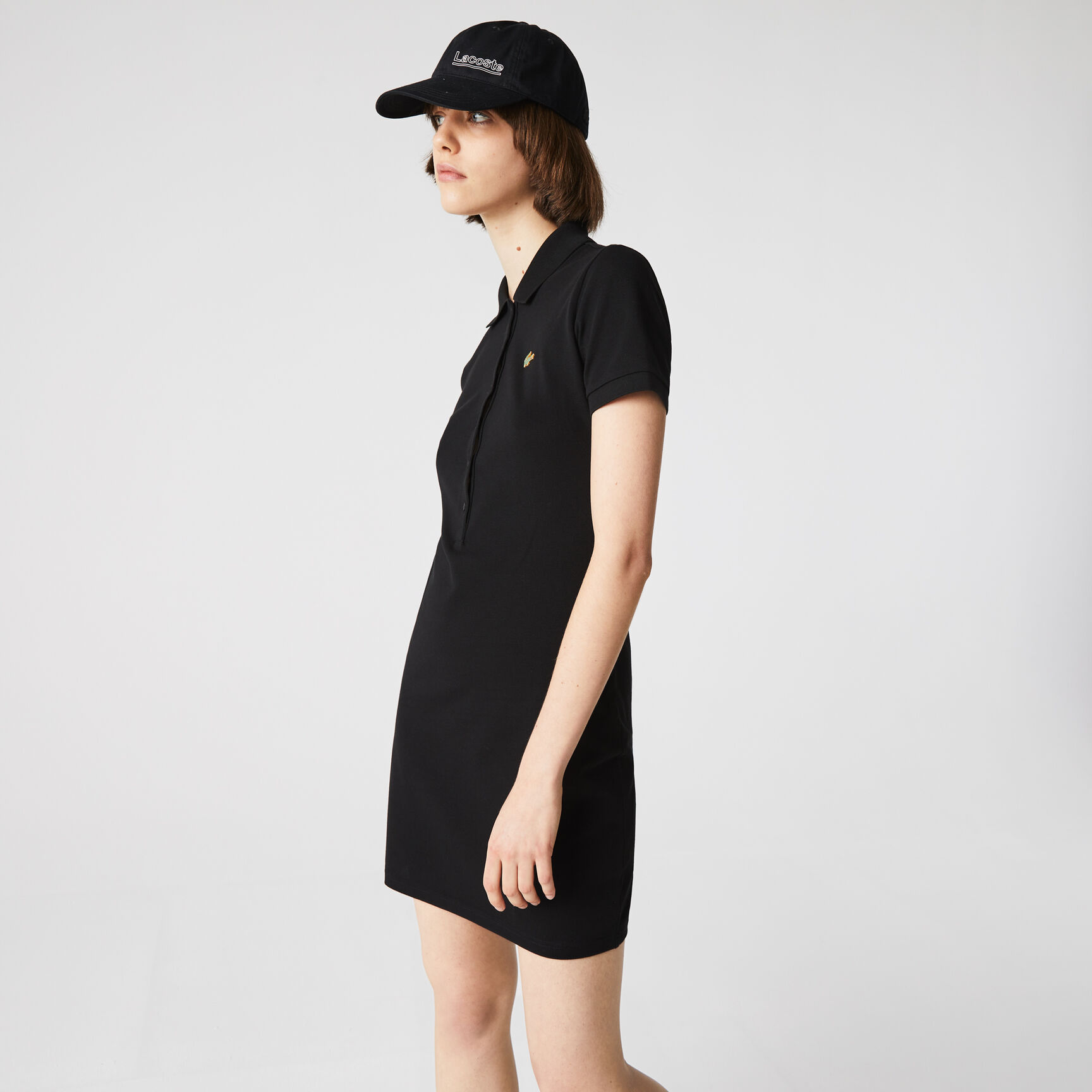 Women’s Lacoste LIVE Stretch Cotton Piqué Polo Dress Women’s Lacoste LIVE Stretch Cotton Piqué Polo Dress