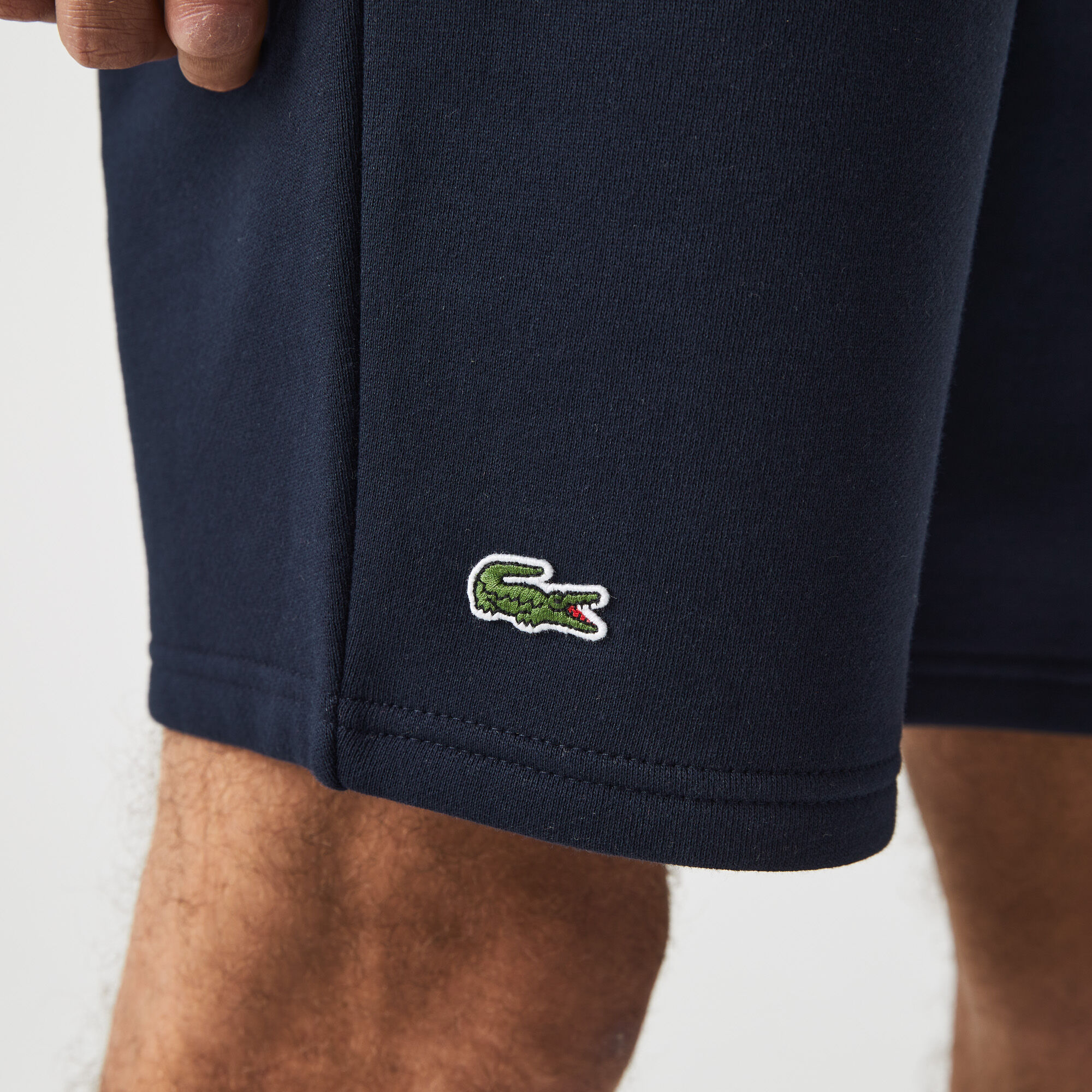 Men's lacoste sport tennis fleece clearance shorts