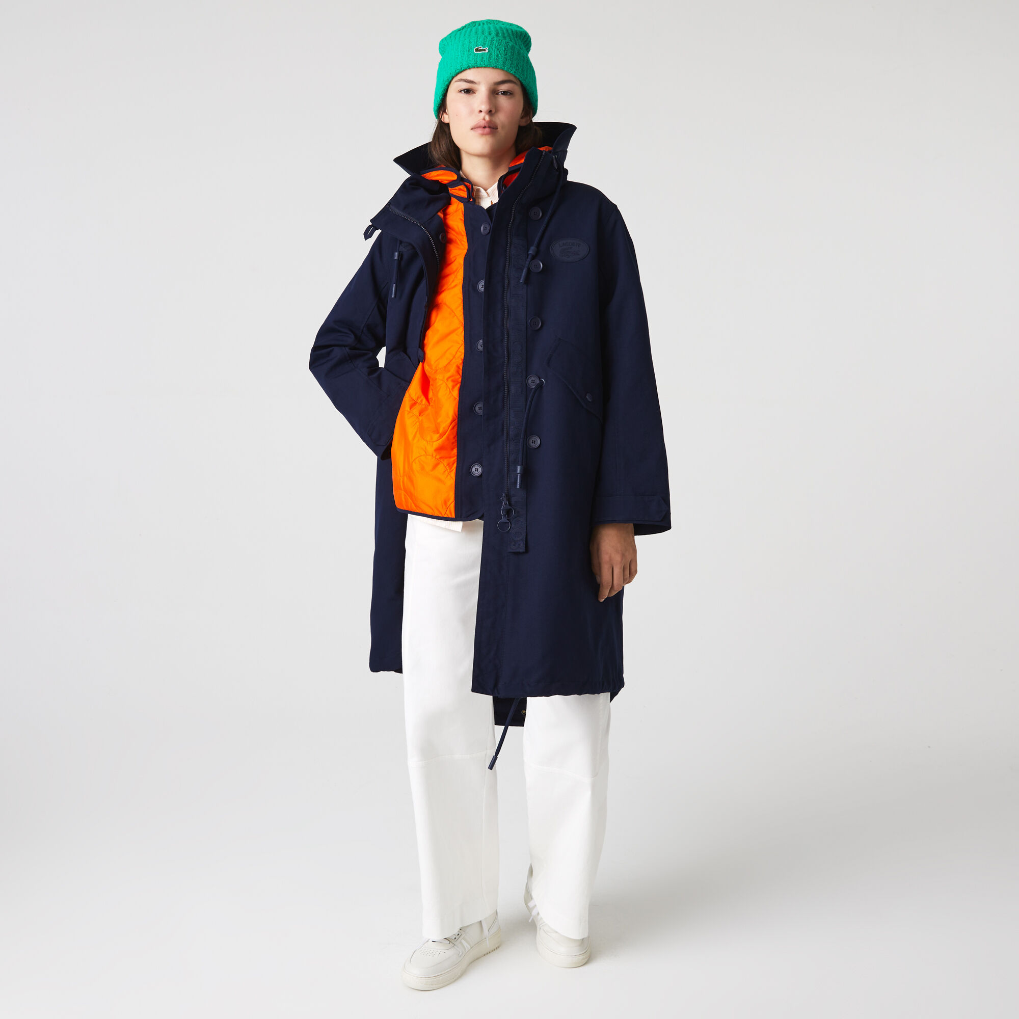 Lacoste parka jacket online