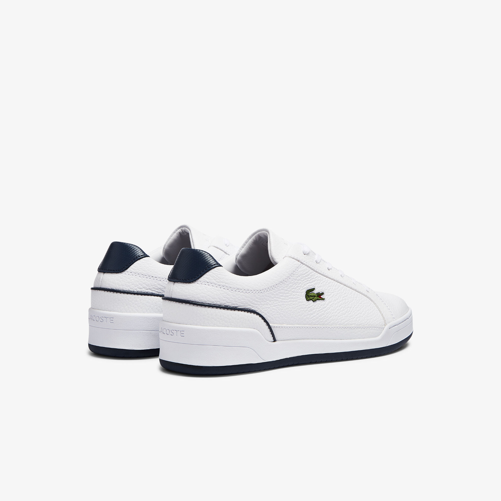 Buy Men s Challenge Leather Trainers Lacoste SA