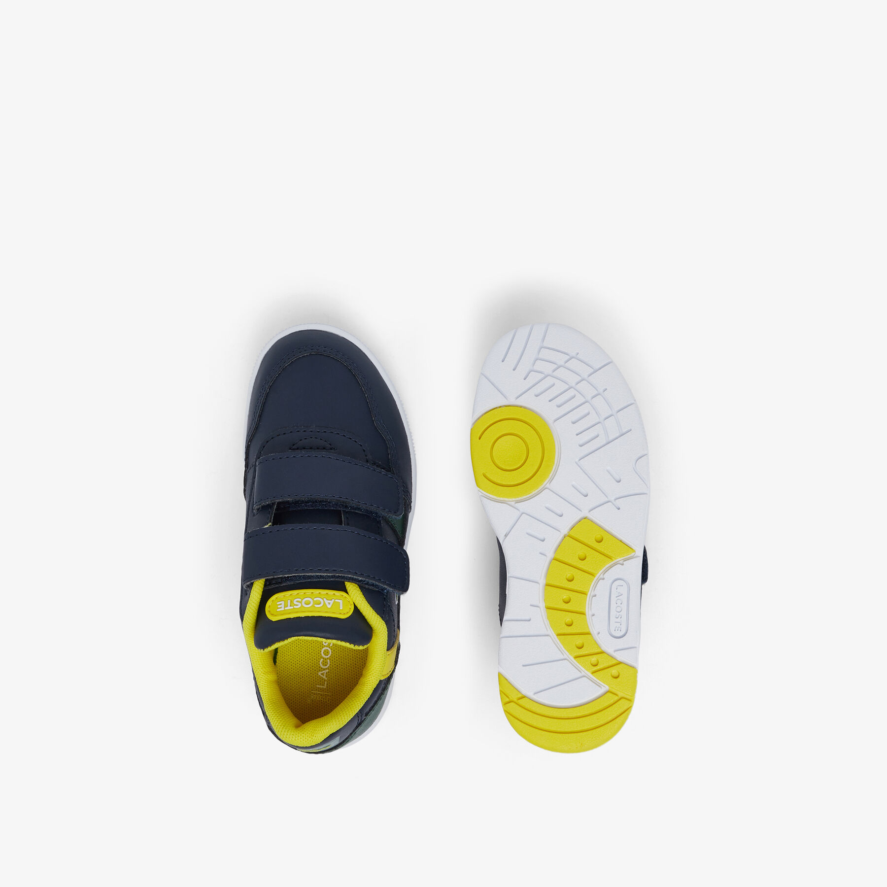 Infants' Lacoste T-Clip Synthetic Colour-Pop Trainers infants lacoste t clip synthetic colour pop trainers