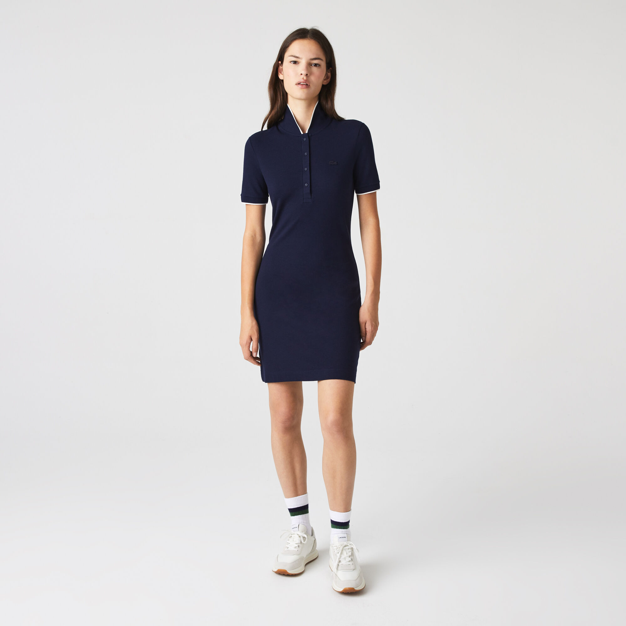 women's lacoste polo dress