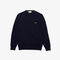 Monochrome Cotton V-neck Sweater