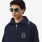 Loose Fit High Zipped Neck Badge Accent Sweatshirt lacoste loose fit high zipped neck badge accent sweatshirt