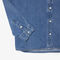Badge Accent Denim Shirt lacoste badge accent denim shirt