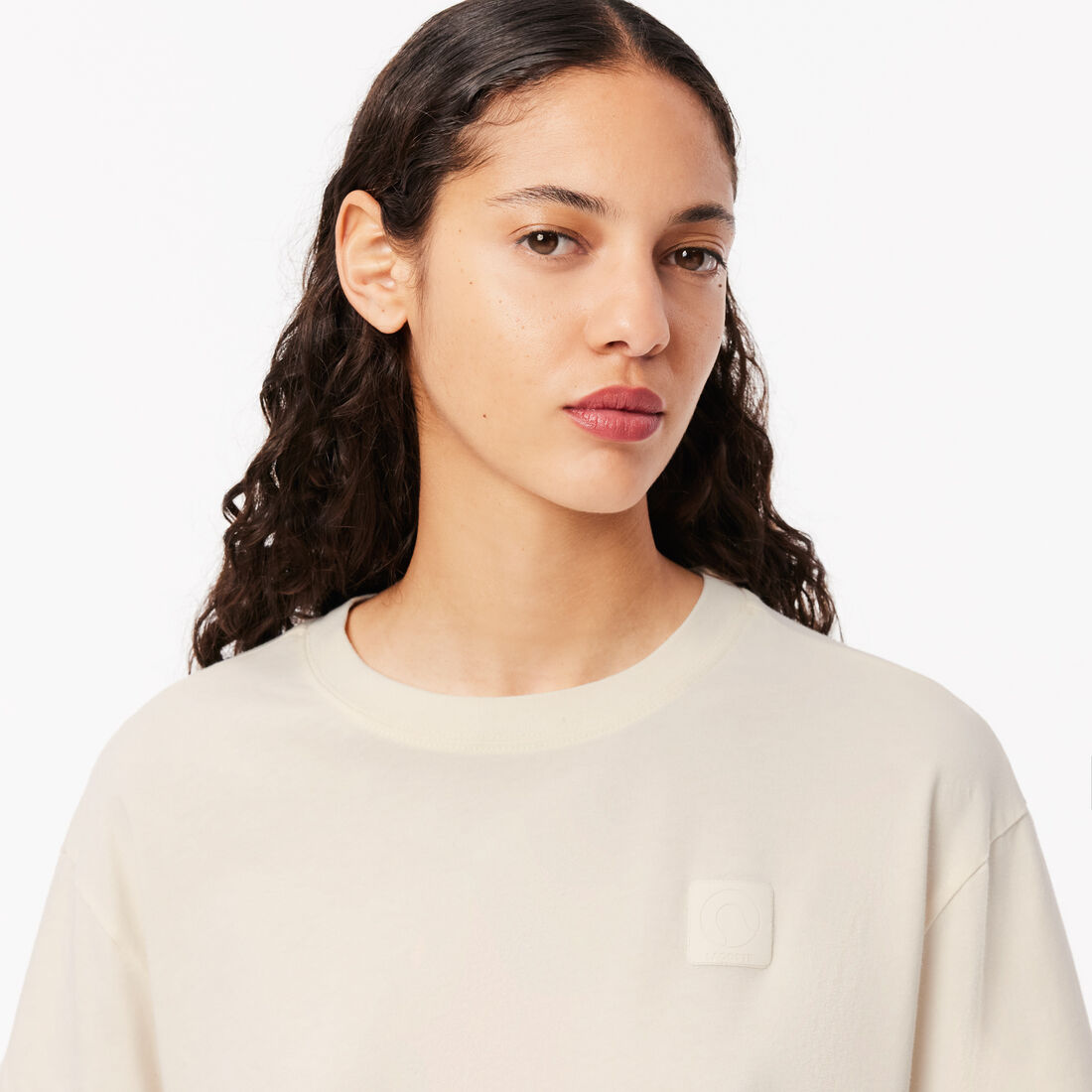 Oversized Wash Effect Badge T-shirt Oversized Wash Effect Badge T-shirt