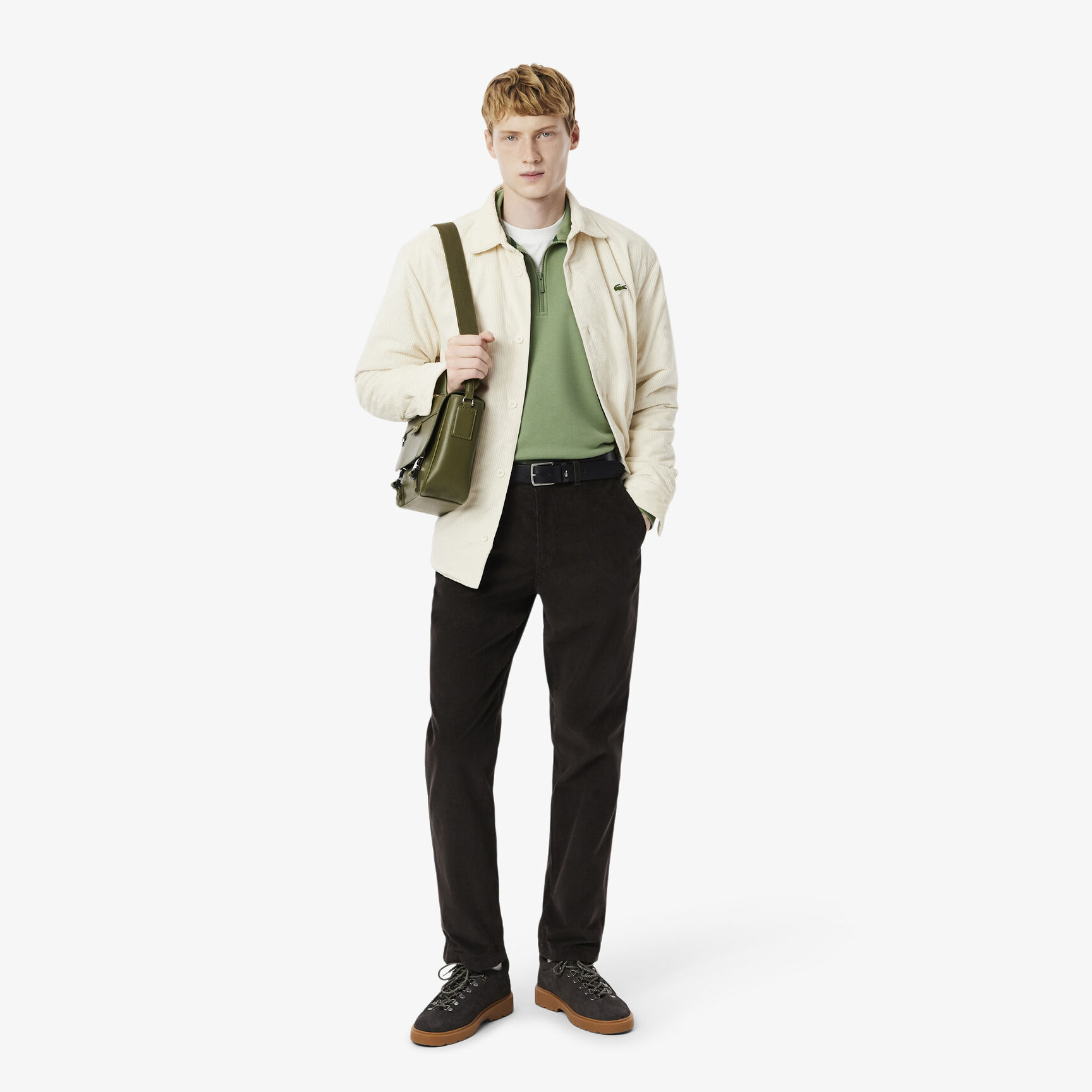 حزام جلدي قابل للعكس