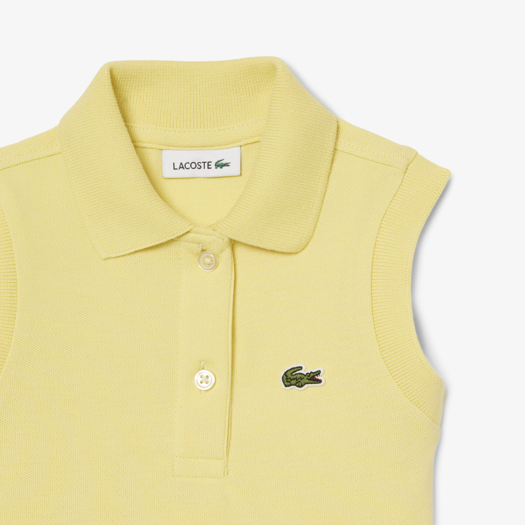 Sleeveless Stretch Pique Dress