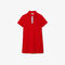 Girls' Lacoste Printed Bands Cotton Piqué Polo Dress girls lacoste printed bands cotton piqu polo dress