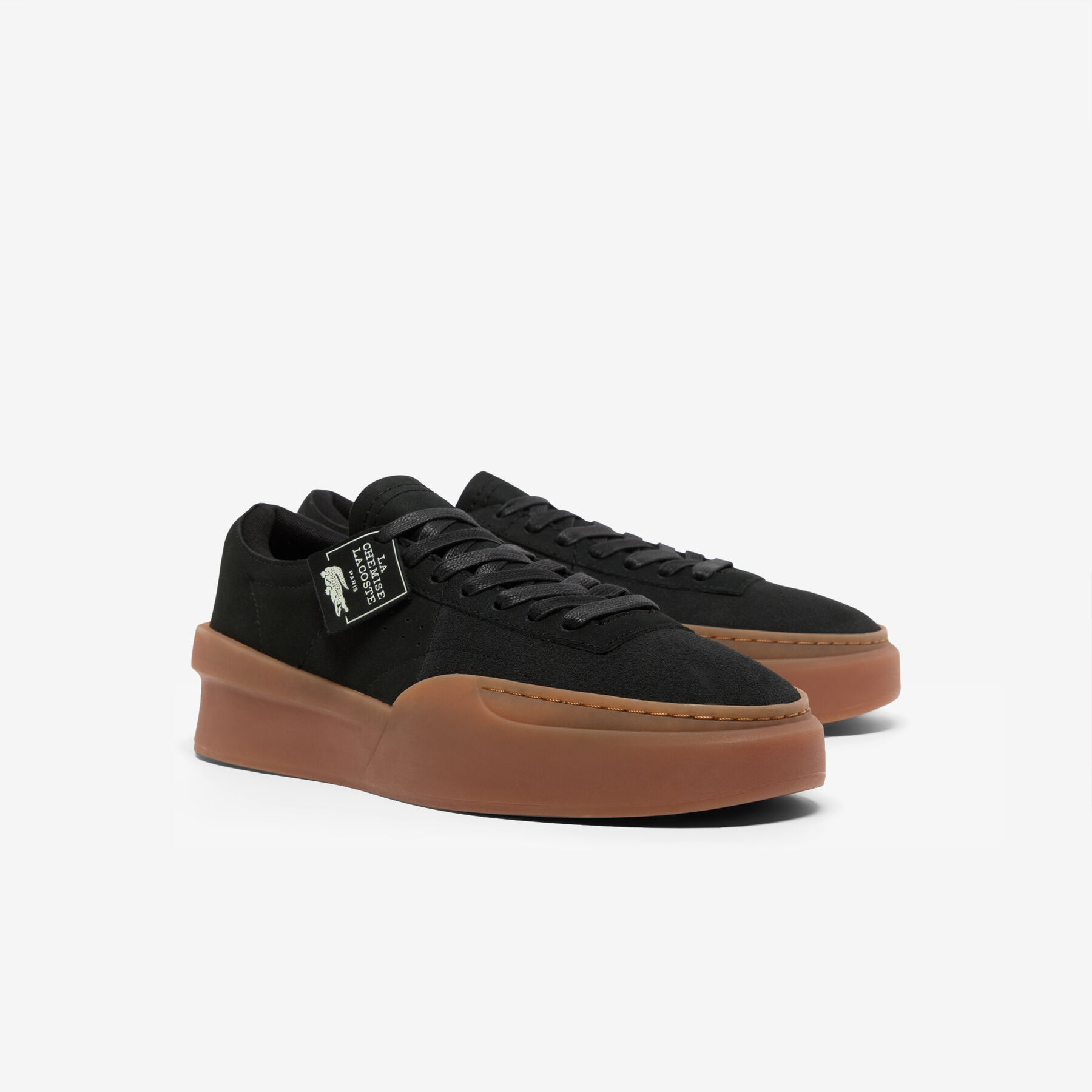 lacoste men s aura club leather sneakers