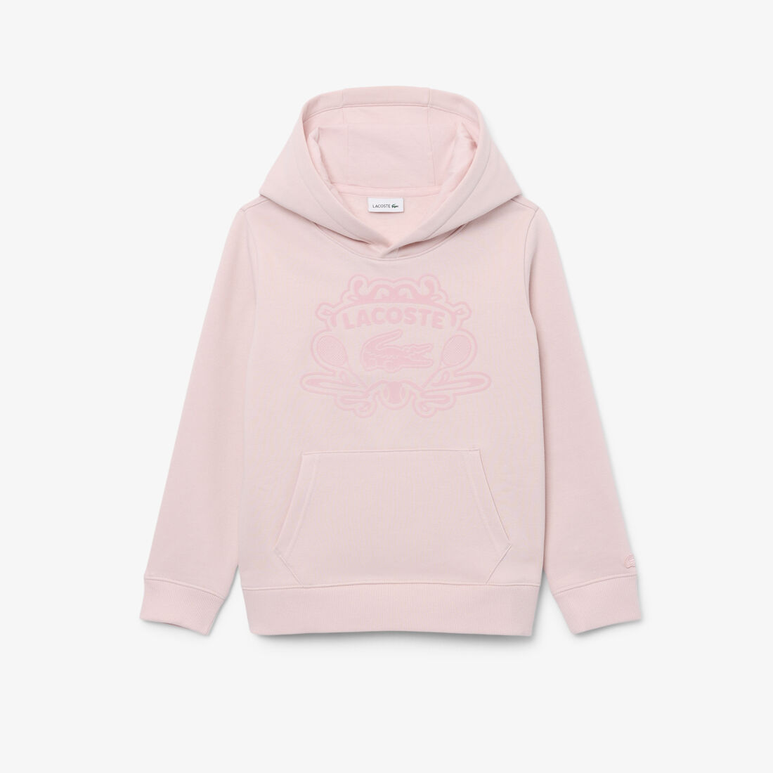 lacoste unisex printed hoodie