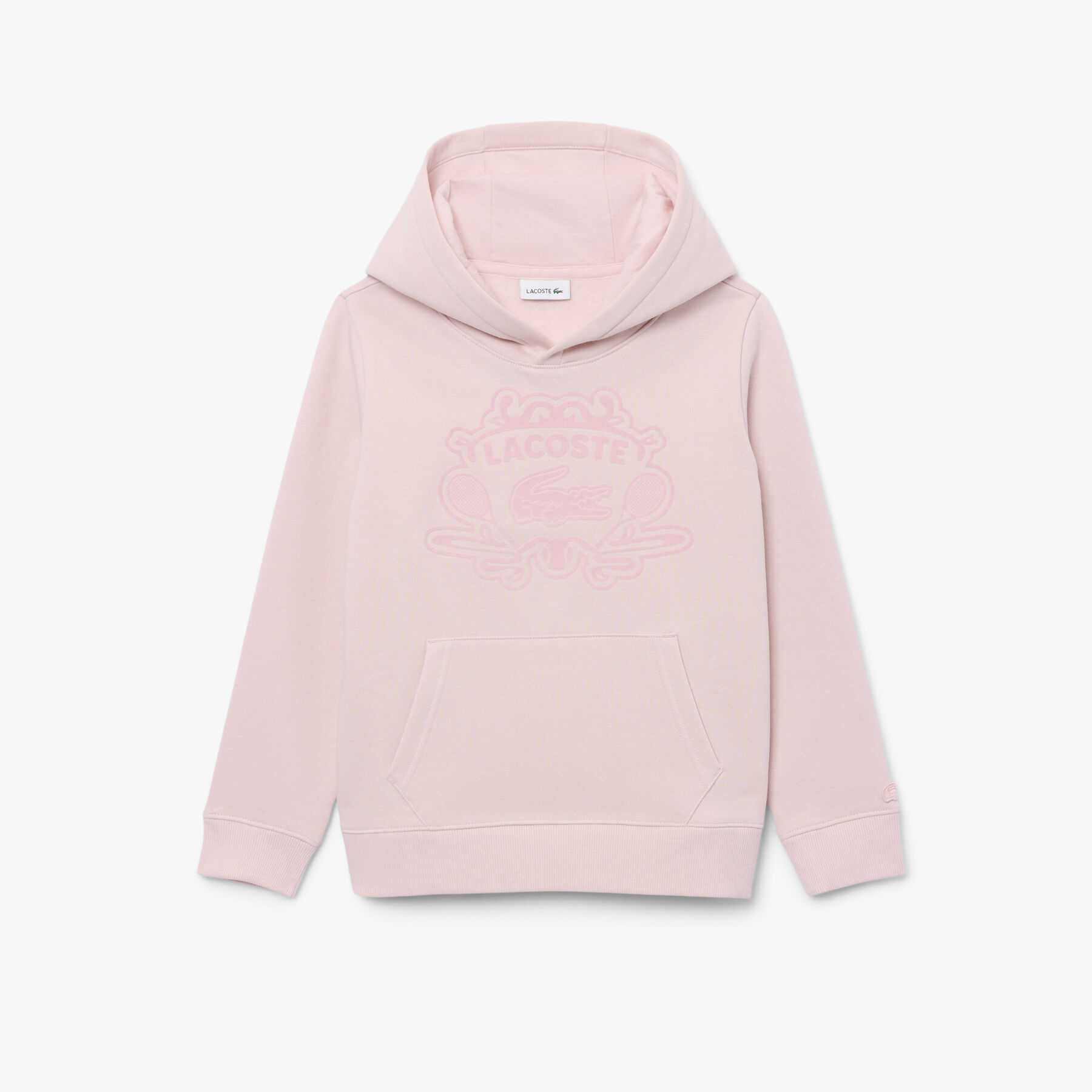 lacoste unisex printed hoodie