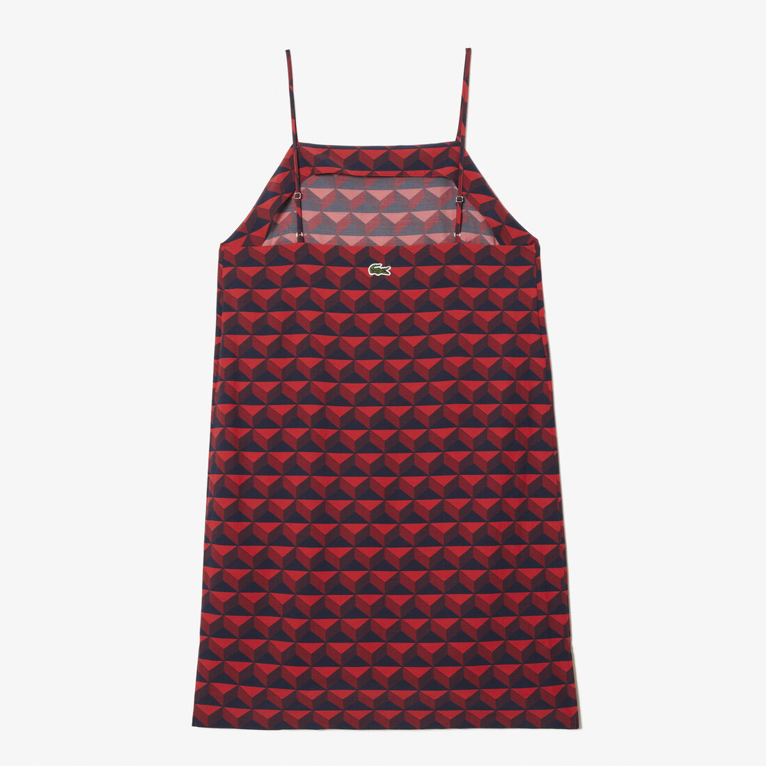 فستان شمسي قطني مطبوع خفيف الوزن فستان شمسي قطني مطبوع خفيف الوزن