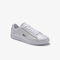 lacoste women s carnaby evo satin and leather trainers