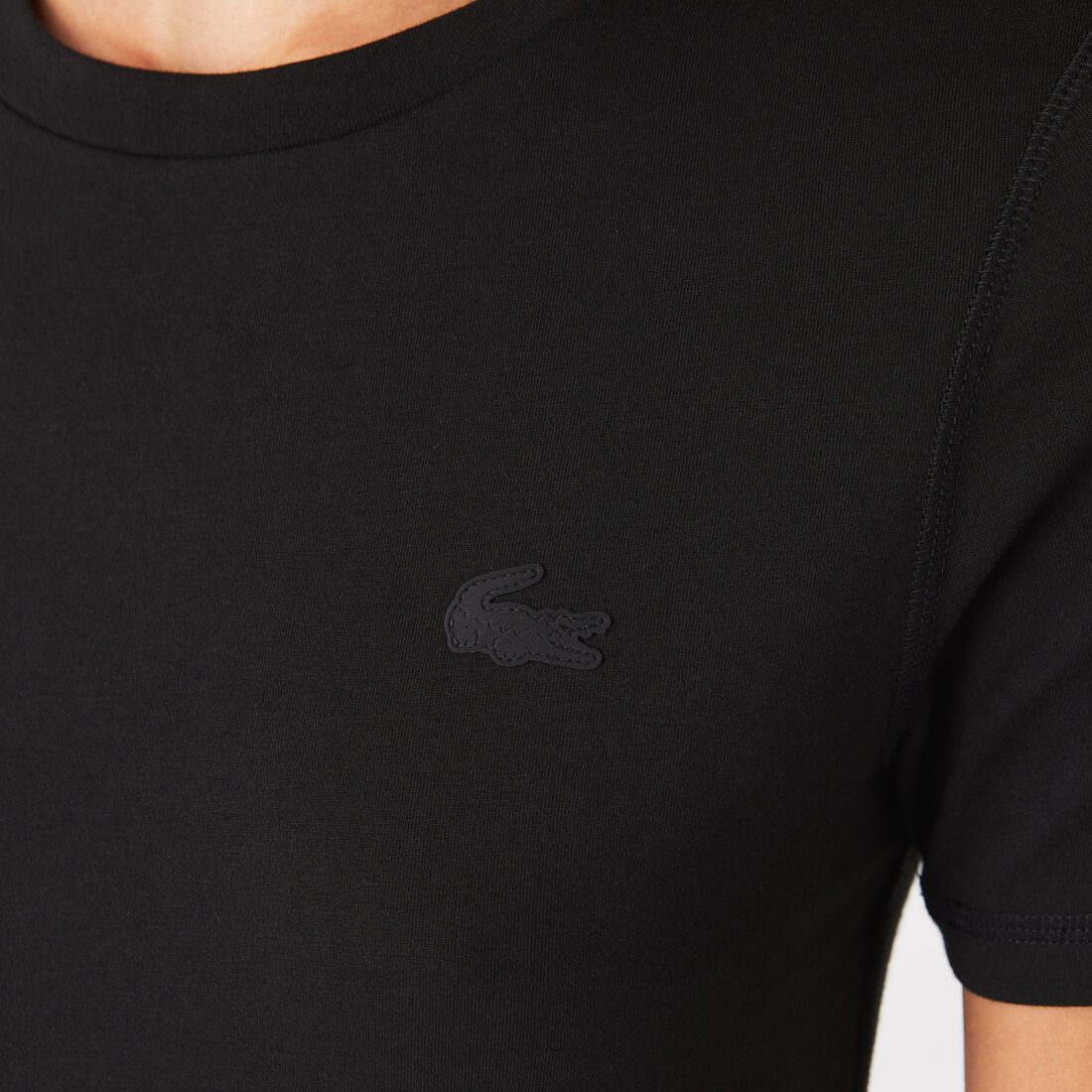 تيشيرت من مزيج قطن بفتحة رقبة مستديرة للنساء تيشيرت من مزيج قطن بفتحة رقبة مستديرة للنساء