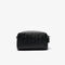 Leather Monogram Print Pouch Purse Leather Monogram Print Pouch Purse