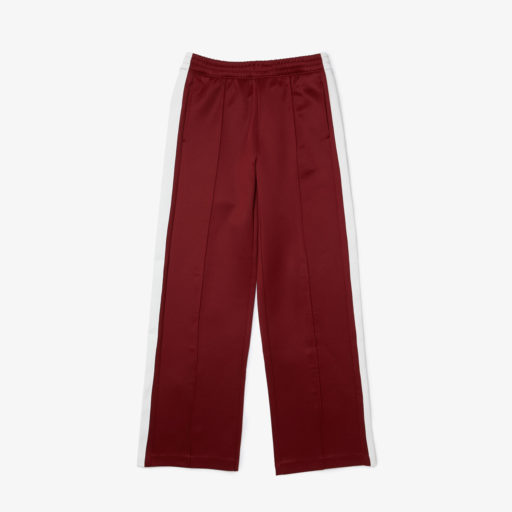 بنطال رياضي كلاسيكي بقصة فضفاضة وأشرطة جانبية للنساء