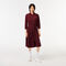 3/4 Sleeve Cotton Pique Polo Dress lacoste 3 4 sleeve cotton pique polo dress
