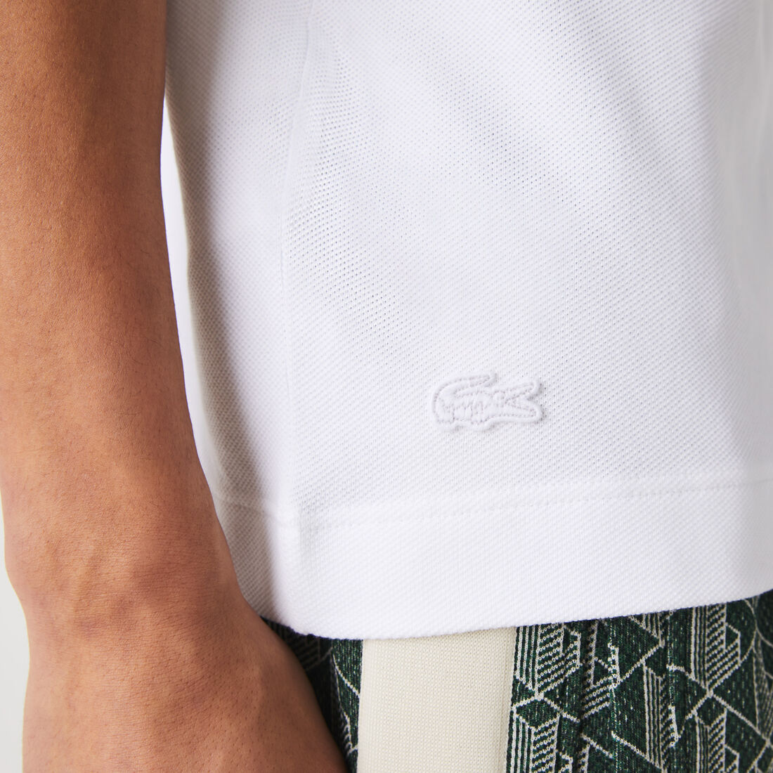 Men's Lacoste Made in France Classic Fit Organic Cotton Polo Shirt Men's Lacoste Made in France Classic Fit Organic Cotton Polo Shirt