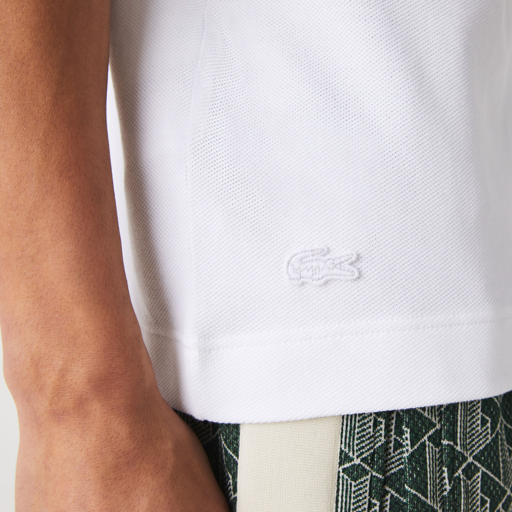 Men's Lacoste Made in France Classic Fit Organic Cotton Polo Shirt Men's Lacoste Made in France Classic Fit Organic Cotton Polo Shirt