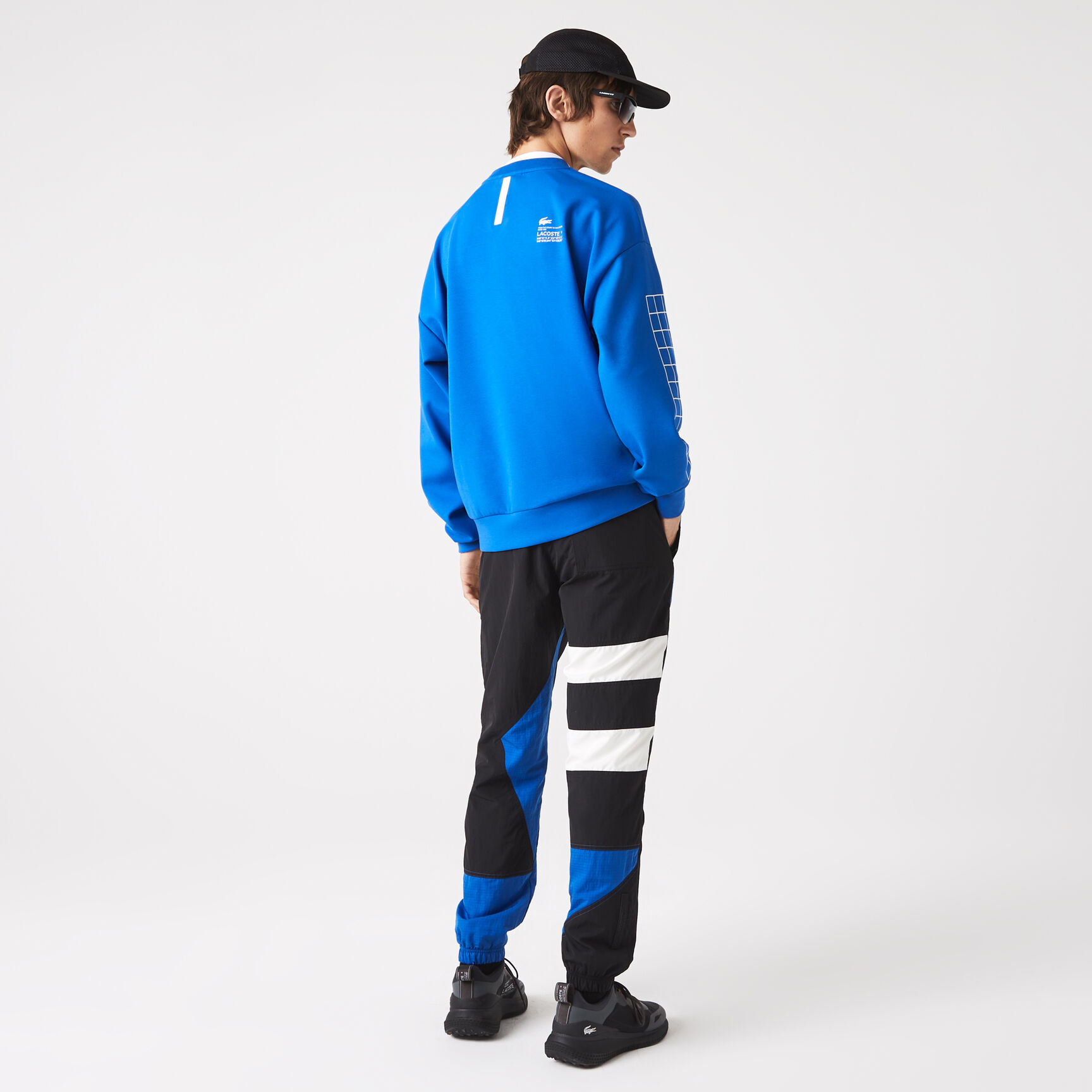 Men's Lacoste Patchwork Water-Repellent Trackpants