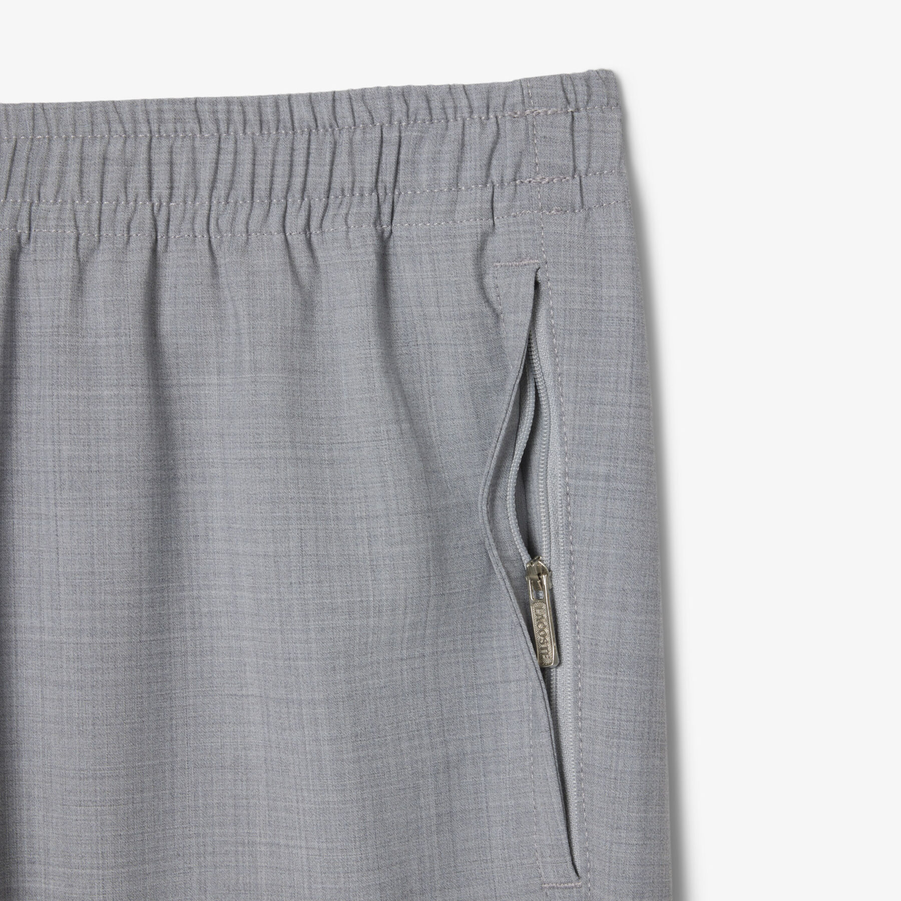 lacoste regular fit wool flannel chino pants
