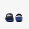 men s lacoste croco rubber duo tone slides