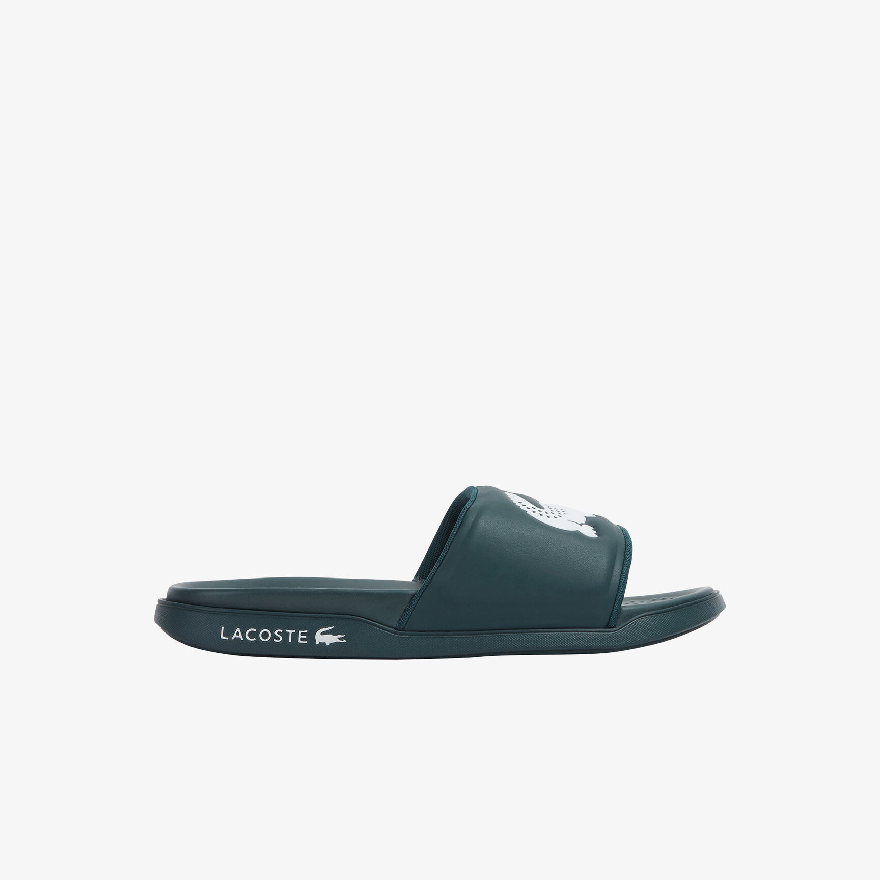 Men's Croco Dualiste Synthetic Logo Strap Slides