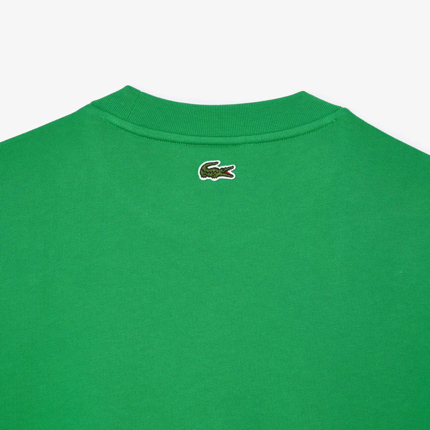 Loose Fit Monogram Print Fleece Sweatshirt Loose Fit Monogram Print Fleece Sweatshirt