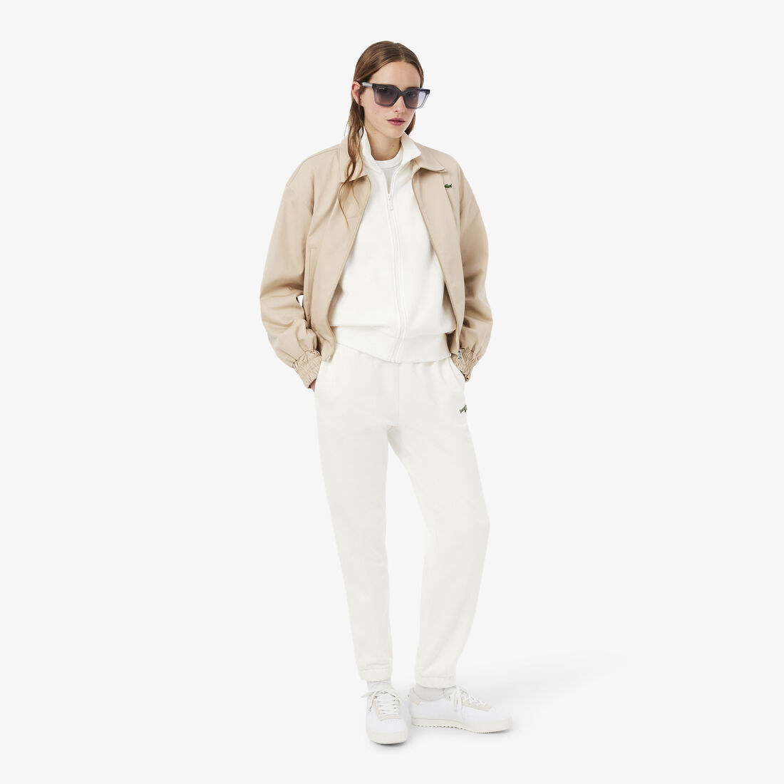 Relaxed Fit Zipped Badge Sweatshirt Relaxed Fit Zipped Badge Sweatshirt