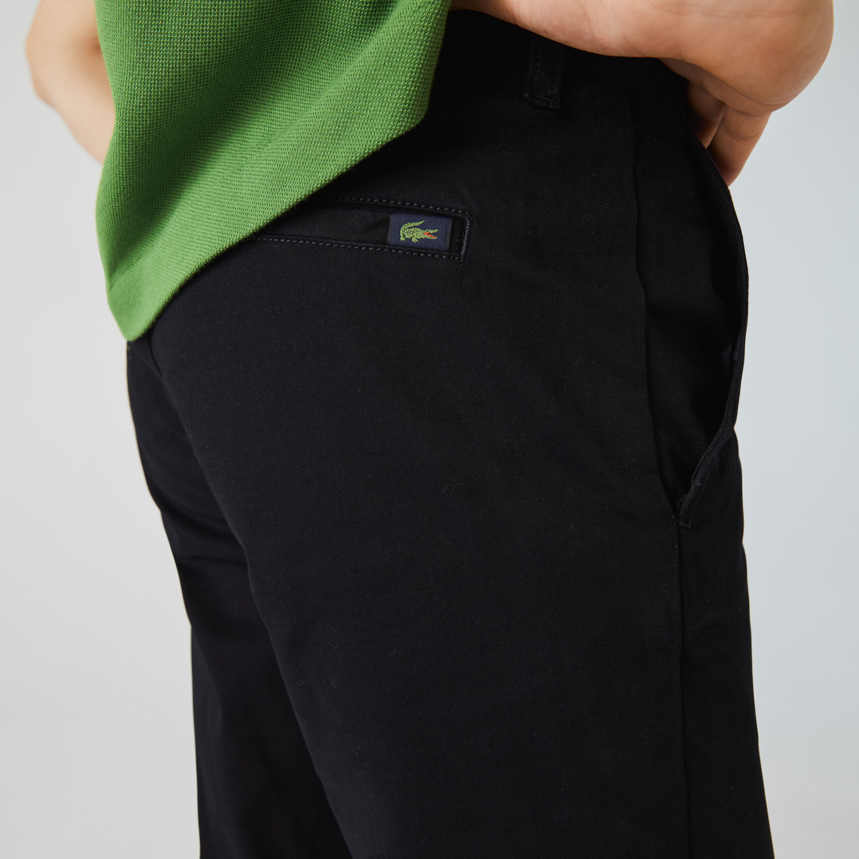 بنطال التشينو من الجبردين المرن بقصة ضيقة للرجال