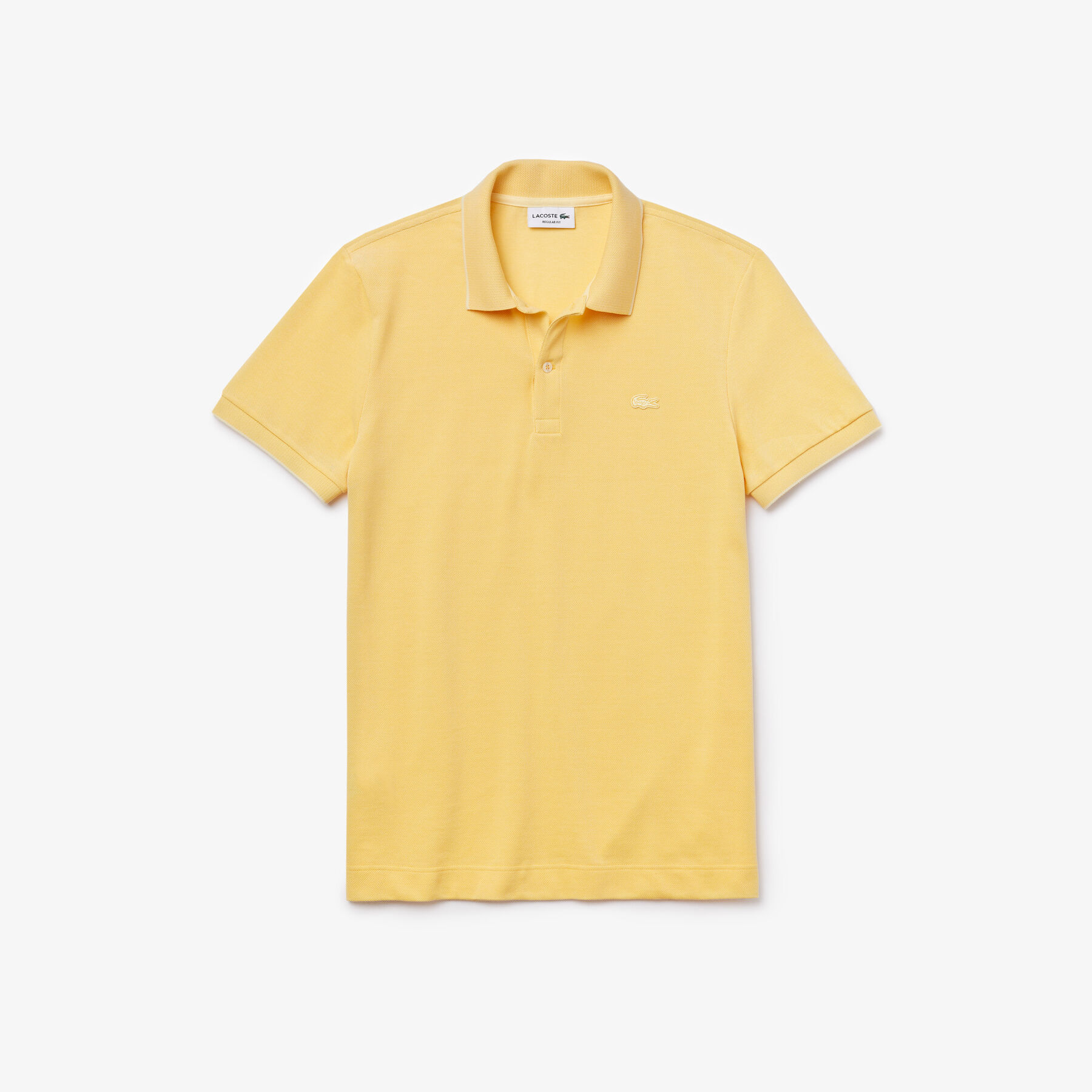 لاكوست قميص بولو من قطن بيكيه من  lacoste  للرجال