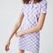 Women’s Lacoste LIVE Checkerboard Pattern Cotton Piqué Polo Dress women s lacoste live checkerboard pattern cotton piqu polo dress