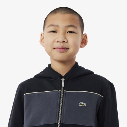 هودي بسحاب بألوان متداخلة