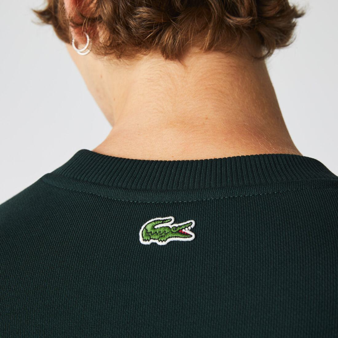 Men's Lacoste Relaxed Fit Organic Cotton Sweatshirt Men's Lacoste Relaxed Fit Organic Cotton Sweatshirt