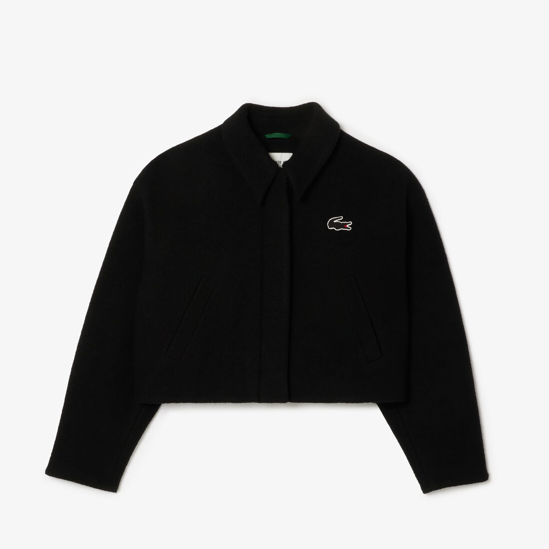 جاكيت قصير من الصوف الفاخر