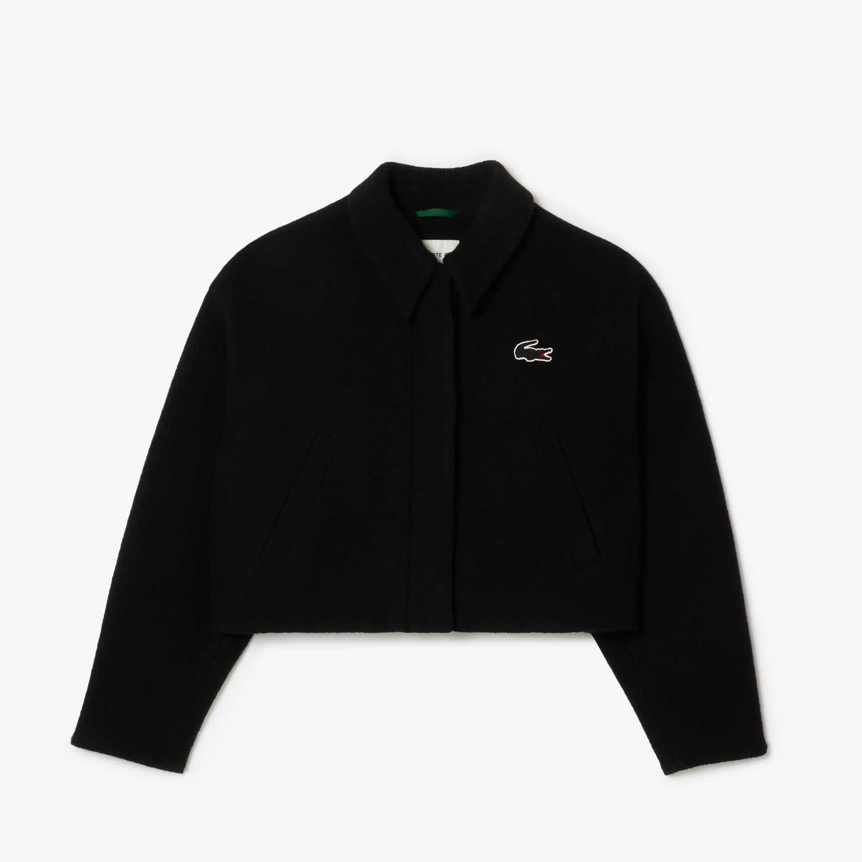 جاكيت قصير من الصوف الفاخر