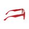 lacoste women s rectangle acetate croco skin sunglasses