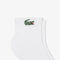 lacoste 6 pack striped cotton ankle socks