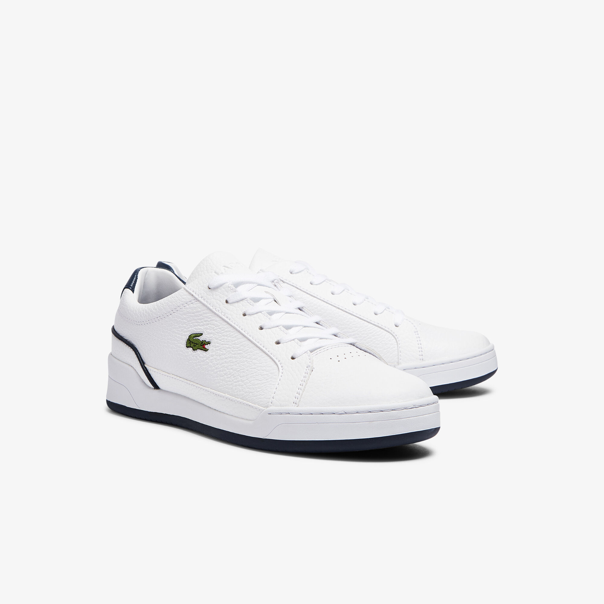Buy Men s Challenge Leather Trainers Lacoste SA