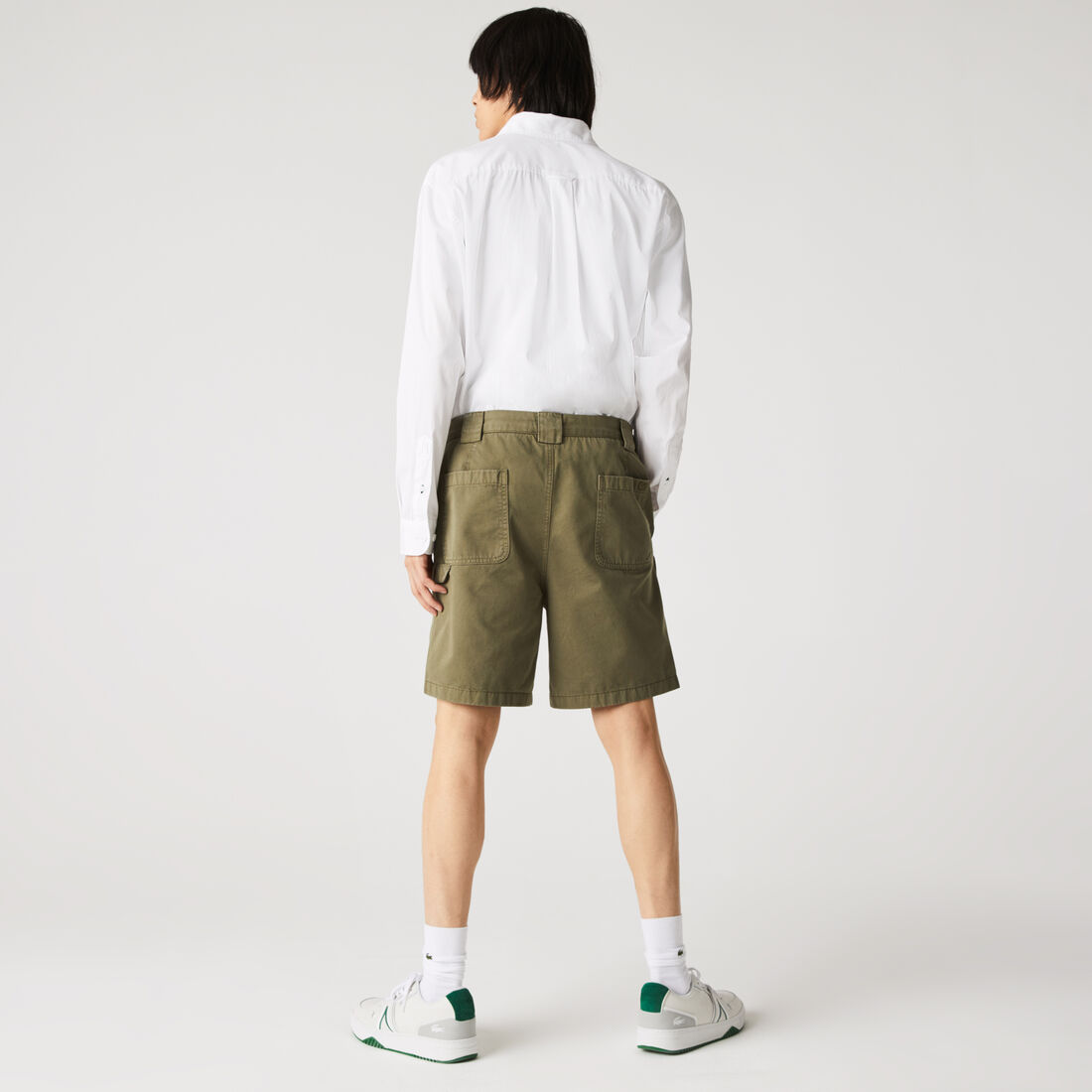 Men’s Relaxed Fit Soft Cotton Cargo Bermuda Shorts Men’s Relaxed Fit Soft Cotton Cargo Bermuda Shorts
